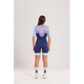 ZEROD TTSuit RACER Lavender - Trifonction Triathlon femme manches courtes