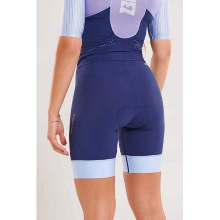 ZEROD TTSuit RACER Lavender - Trifonction Triathlon femme manches courtes | Planetecycle