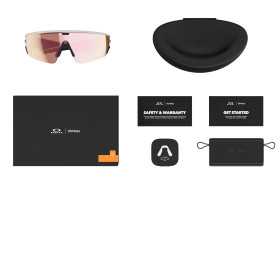 OAKLEY META VANGUARD IA Verres Prizm Rose Gold , Monture Whik - Lunettes solaires connectées avec Caméra et écouteurs intégrés