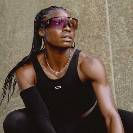 OAKLEY META VANGUARD IA Verres Prizm Transition Ember , Monture Black - Lunettes solaires connectées avec verres adaptatifs | Planetecycle