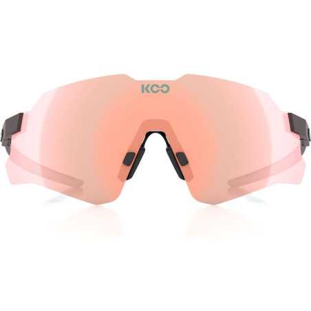 KOO NEBULA - Chocolate Matt L.Rose Gold - Lunettes Solaires Cyclisme et Triathlon | Planetecycle