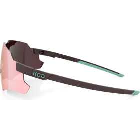 KOO NEBULA - Chocolate Matt L.Rose Gold - Lunettes Solaires Cyclisme et Triathlon