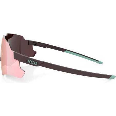 KOO NEBULA - Chocolate Matt L.Rose Gold - Lunettes Solaires Cyclisme et Triathlon | Planetecycle
