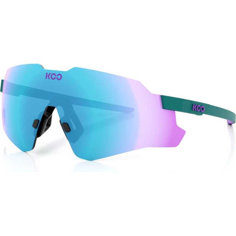 KOO NEBULA - Teal Matt L.Dark Turquoise - Lunettes Solaires Cyclisme et Triathlon | Planetecycle