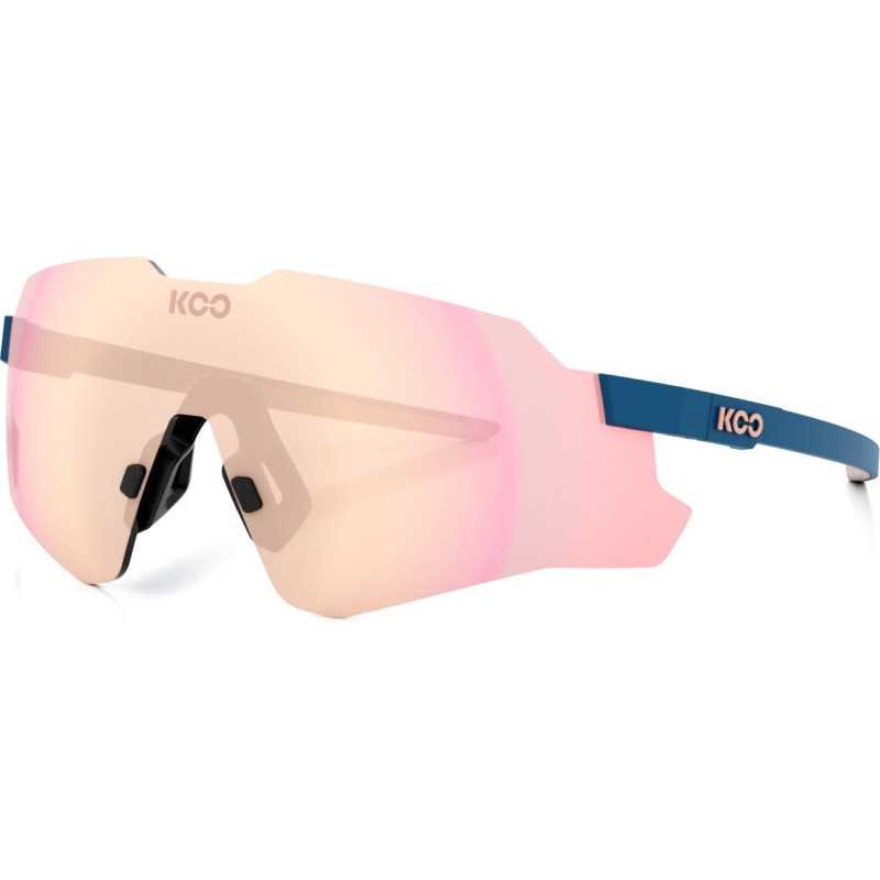KOO NEBULA - Photochromiques - Midnight Blue M L.Ph.Rose Gold - Lunettes Solaires Cyclisme et Triathlon | Planetecycle