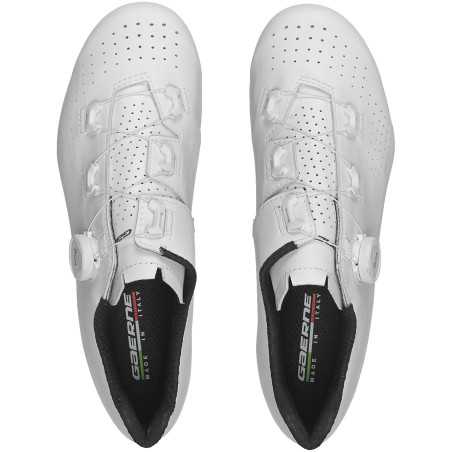 Gaerne Carbon G.FULGOR White - Chaussures velo route | Planetecycle