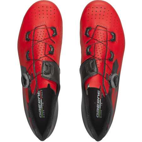Gaerne Carbon G.FULGOR Black/Red 2026 - Chaussures velo route | Planetecycle Gaerne Carbon G.FULGOR Black/Red 2026 - Chaussures velo route | Planetecycle