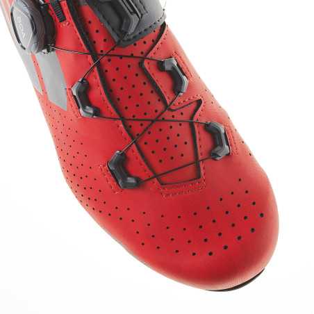 Gaerne G.FULGOR Black/Red 2026 - Chaussures velo route | Planetecycle