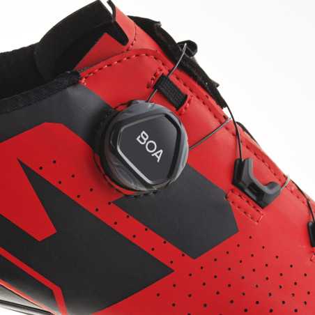 Gaerne G.FULGOR Black/Red 2026 - Chaussures velo route | Planetecycle