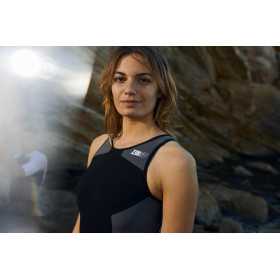 ZEROD ELITE Femme BLACK SERIES - Trifonction Triathlon Femme sans manches