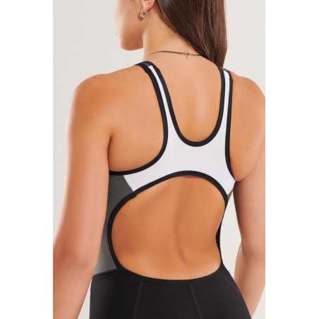 ZEROD ELITE Femme BLACK SERIES - Trifonction Triathlon Femme sans manches | Planetecycle