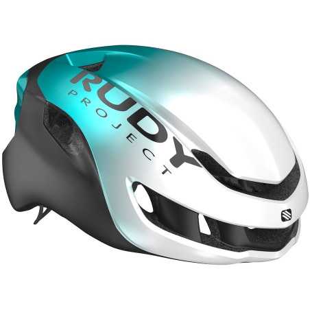 RUDY PROJECT NYTRON PEARL EMERALD - BLACK METAL MATTE - Casque Route | Planetecycle RUDY PROJECT NYTRON PEARL EMERALD - BLACK METAL MATTE - Casque Route | Planetecycle