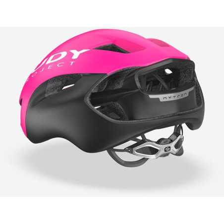 RUDY PROJECT NYTRON PINK FLUO - BLACK MATTE - Casque Route | Planetecycle RUDY PROJECT NYTRON PINK FLUO - BLACK MATTE - Casque Route | Planetecycle