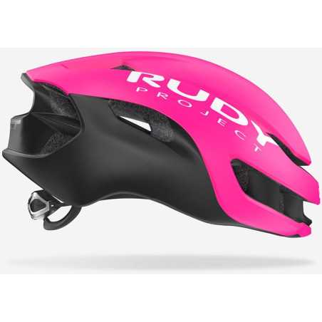 RUDY PROJECT NYTRON PINK FLUO - BLACK MATTE - Casque Route | Planetecycle RUDY PROJECT NYTRON PINK FLUO - BLACK MATTE - Casque Route | Planetecycle