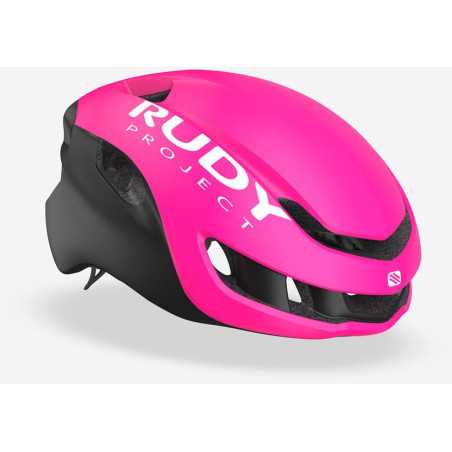 RUDY PROJECT NYTRON PINK FLUO - BLACK MATTE - Casque Route | Planetecycle RUDY PROJECT NYTRON PINK FLUO - BLACK MATTE - Casque Route | Planetecycle