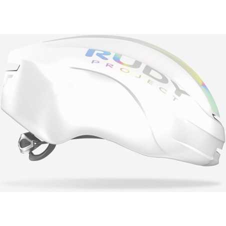 RUDY PROJECT NYTRON PRO WHITE IRIDESCENT MATTE - Casque Route | Planetecycle