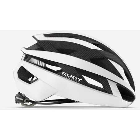 RUDY PROJECT REBEL CARBON MATTE WHITE W122 - Casque Route | Planetecycle RUDY PROJECT REBEL CARBON MATTE WHITE W122 - Casque Route | Planetecycle