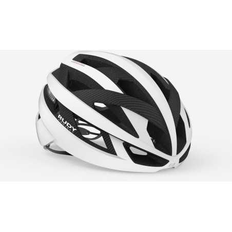 RUDY PROJECT REBEL CARBON MATTE WHITE W122 - Casque Route | Planetecycle RUDY PROJECT REBEL CARBON MATTE WHITE W122 - Casque Route | Planetecycle
