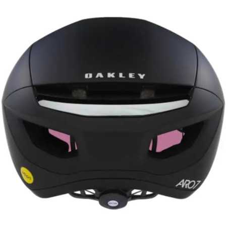 OAKLEY ARO7 ROAD MIPS I.C.E Black Gloss ICE avec visière Prizm Red - Casque Route | Planetecycle