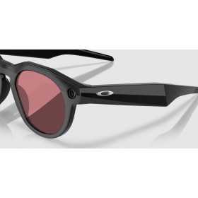 OAKLEY META HSTN AI Black avec verres Prizm Foncé Golf - Lunettes solaires connectées avec Caméra et écouteurs intégrés