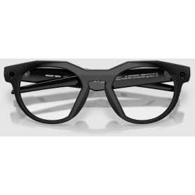 OAKLEY META HSTN IA Black avec verres incolores - Lunettes solaires connectées avec Caméra et écouteurs intégrés