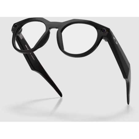 OAKLEY META HSTN IA Black avec verres incolores - Lunettes solaires connectées avec Caméra et écouteurs intégrés | Planetecycle OAKLEY META HSTN IA Black avec verres incolores - Lunettes solaires connectées avec Caméra et écouteurs intégrés | Planetecycle