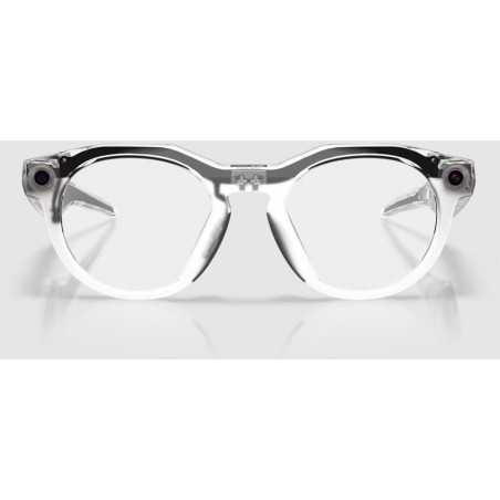 OAKLEY META HSTN AI Incolore avec Verres Photochromiques Transition Gris - Lunettes solaires connectées IA | Planetecycle
