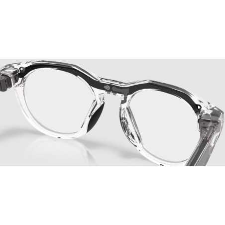 OAKLEY META HSTN AI Incolore avec Verres Photochromiques Transition Gris - Lunettes solaires connectées IA | Planetecycle