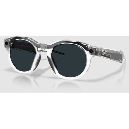 OAKLEY META HSTN AI Incolore avec Verres Photochromiques Transition Gris - Lunettes solaires connectées IA | Planetecycle