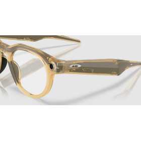 OAKLEY META HSTN AI Curry Clair avec Verres Photochromiques Transition Brown - Lunettes solaires connectées IA