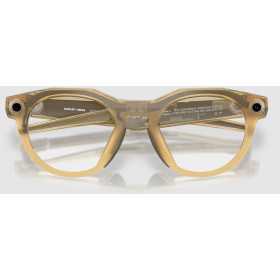 OAKLEY META HSTN AI Curry Clair avec Verres Photochromiques Transition Brown - Lunettes solaires connectées IA