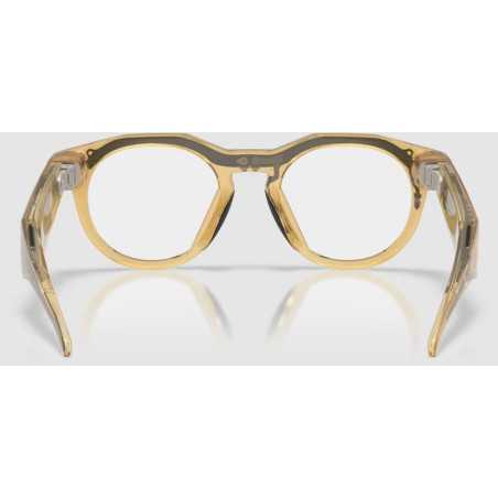 OAKLEY META HSTN AI Curry Clair avec Verres Photochromiques Transition Brown - Lunettes solaires connectées IA | Planetecycle