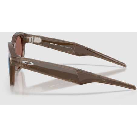 OAKLEY META HSTN AI Marron Smoke avec Verres polariés Prizm Deep Water Polarized - Lunettes solaires connectées IA | Planetecycle OAKLEY META HSTN AI Marron Smoke avec Verres polariés Prizm Deep Water Polarized - Lunettes solaires connectées IA | Planetecycle