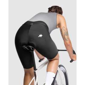 Assos UMA GT HALF SHORTS S11 LONG - BLACK SERIES - Cuissard Cycliste