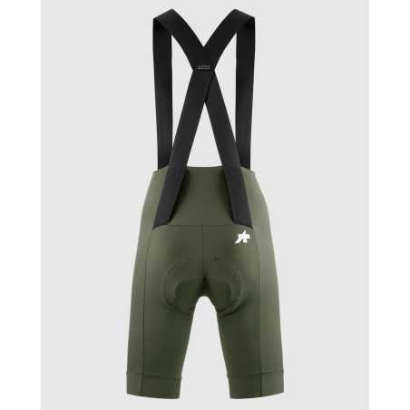 Assos UMA GT BIB SHORTS S11 - MOSS GREEN - Cuissard Cycliste | Planetecycle