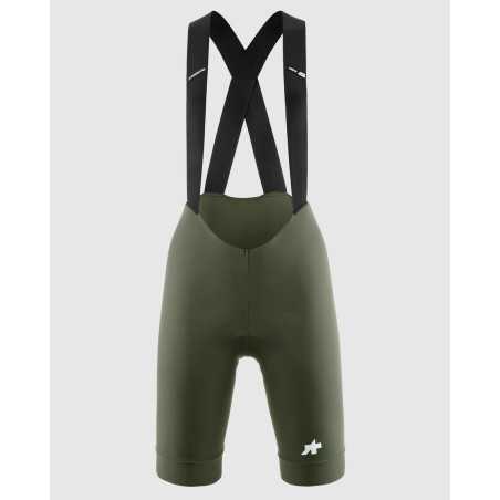 Assos UMA GT BIB SHORTS S11 - MOSS GREEN - Cuissard Cycliste | Planetecycle