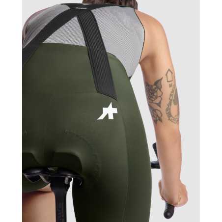 Assos UMA GT BIB SHORTS S11 - MOSS GREEN - Cuissard Cycliste | Planetecycle