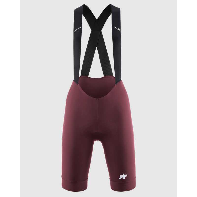  Assos UMA GT BIB SHORTS S11 - BURGUNDY RED - Cuissard Cycliste Femme | Planetecycle