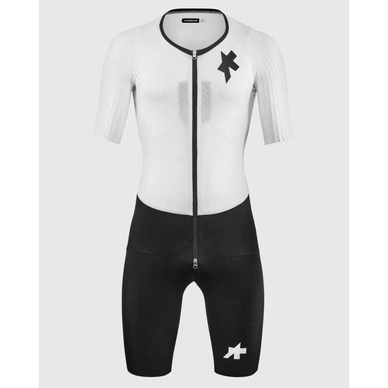 Assos EQUIPE RSR BOLIDE SPEEDSUIT S11 - WHITE SERIES - Cuissard Cycliste | Planetecycle