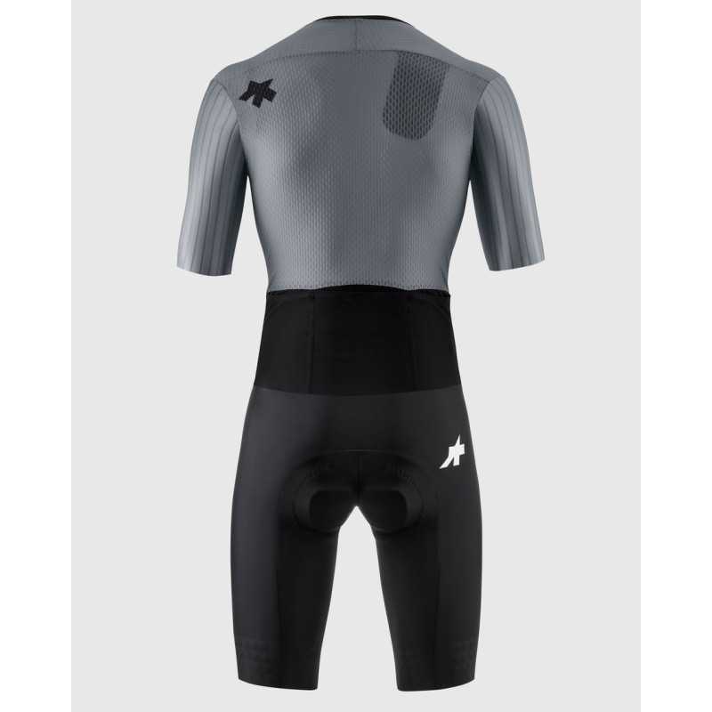 Assos EQUIPE RS LE HOUDINI ROADSUIT S11 - FANATIC SILVER - Cuissard Cycliste | Planetecycle