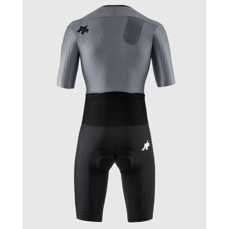 Assos EQUIPE RS LE HOUDINI ROADSUIT S11 - FANATIC SILVER - Cuissard Cycliste | Planetecycle