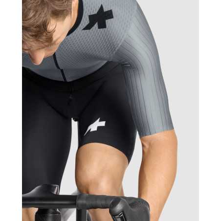 Assos EQUIPE RS LE HOUDINI ROADSUIT S11 - FANATIC SILVER - Cuissard Cycliste | Planetecycle