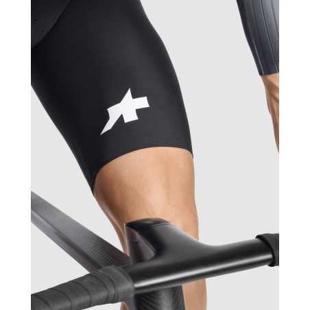 Assos EQUIPE RS LE HOUDINI ROADSUIT S11 - FANATIC SILVER - Cuissard Cycliste | Planetecycle