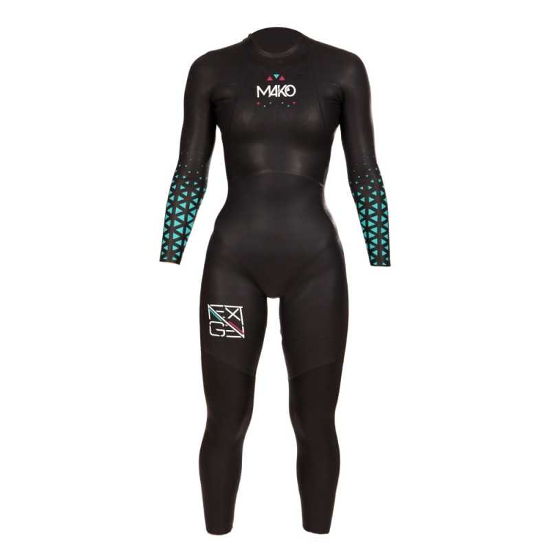 Mako NEXT GEN Femme (Nouveauté 2026) - Combinaison Triathlon Néoprène Femme | Planetecycle