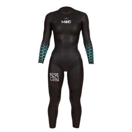 Mako NEXT GEN Femme (Nouveauté 2026) - Combinaison Triathlon Néoprène Femme | Planetecycle