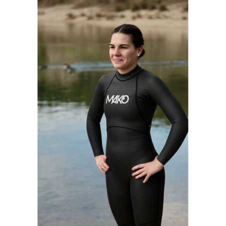 Mako NeoSwim Femme - Combinaison Triathlon Néoprène Femme | Planetecycle