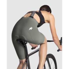 Assos DYORA R BIB SHORTS S11 - EDGE GREEN - Cuissard Cycliste