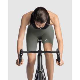 Assos DYORA R BIB SHORTS S11 - EDGE GREEN - Cuissard Cycliste