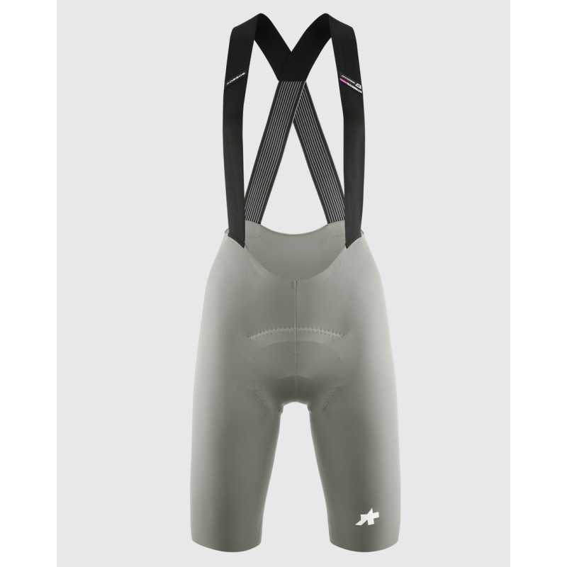 Assos DYORA R BIB SHORTS S11 - EDGE GREEN - Cuissard Cycliste | Planetecycle