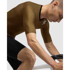 Assos EQUIPE RSR JERSEY S11 JUPITER GOLD - Maillot Cycliste manches courtes